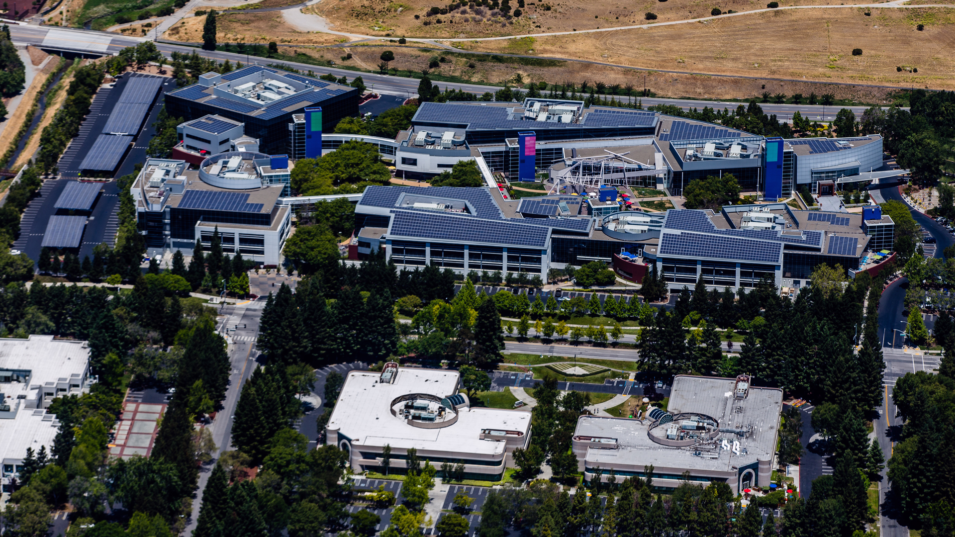 Google hero backdrop - Mountain View, California