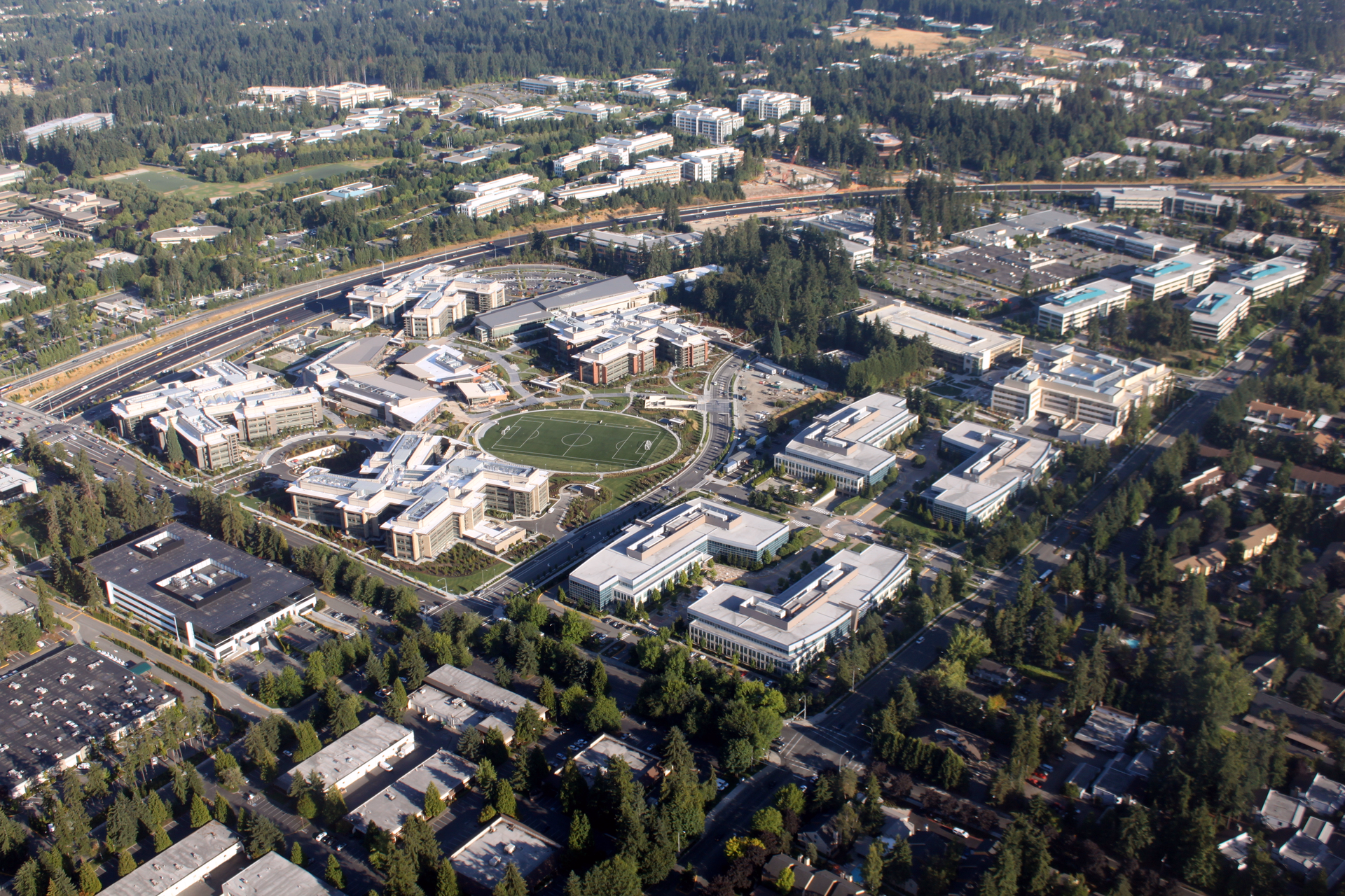 Microsoft hero backdrop - Redmond, Washington