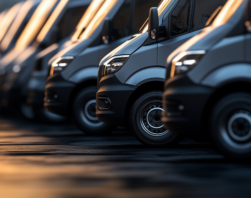 flotte véhicule utilitaire parking