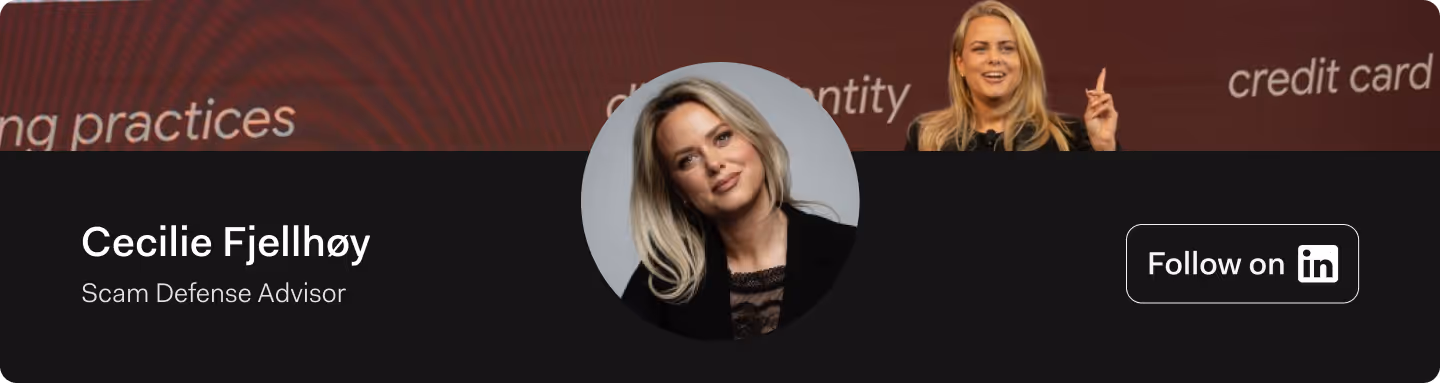 profile card  - Cecilie Fjellhøy