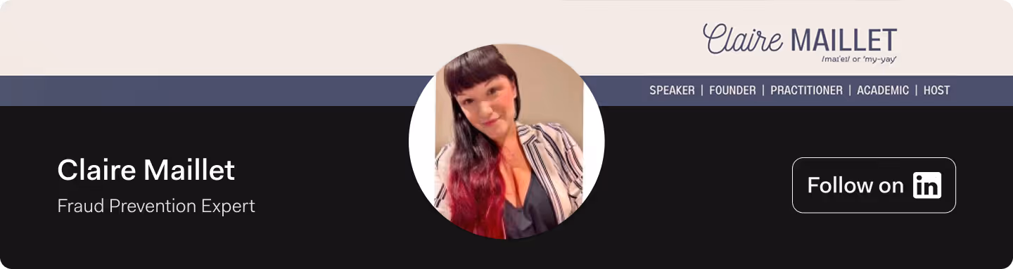 profile card  - Claire Maillet