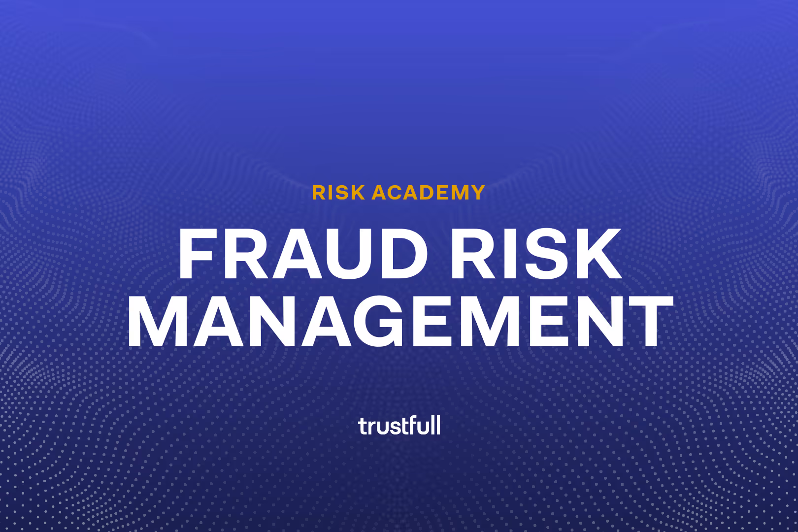 What is Fraud Risk Management