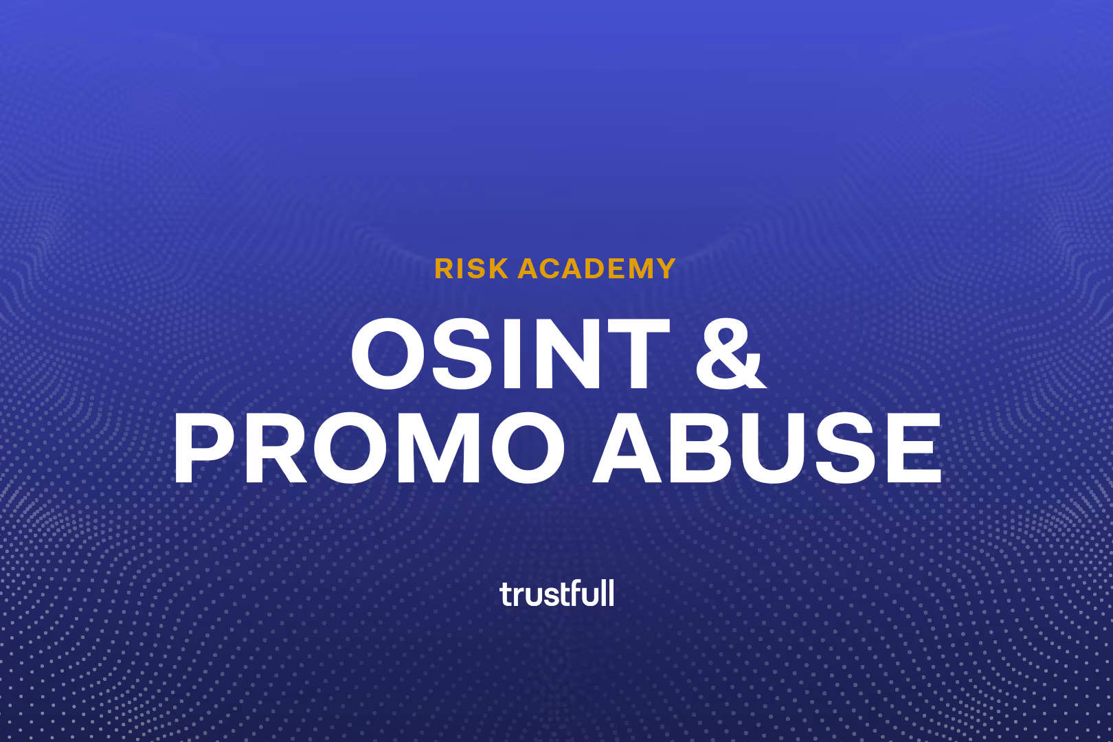 How to Prevent Promo Abuse with OSINT