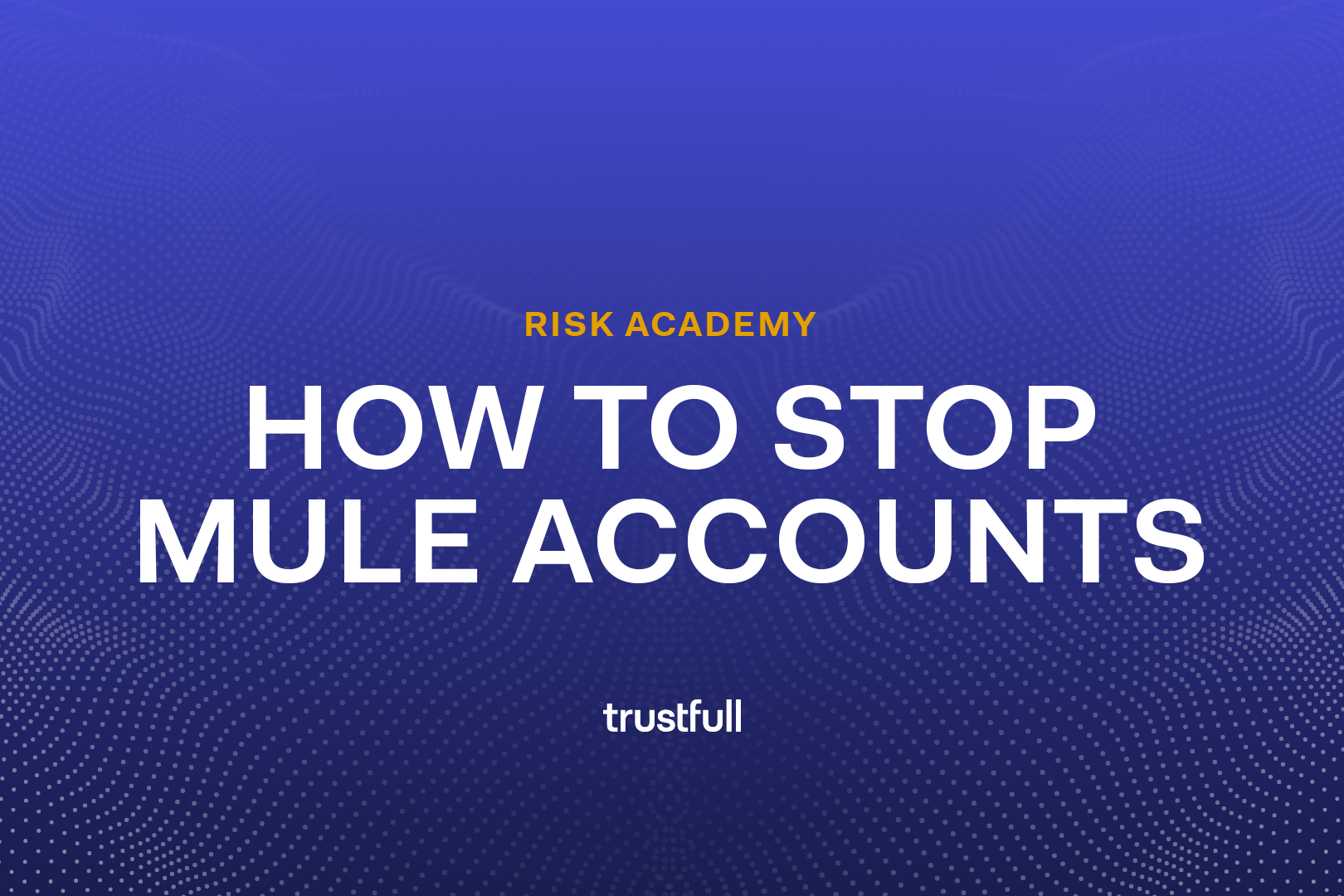 How to Stop Mule Accounts: Why Transaction Monitoring Alone Isn't Enough