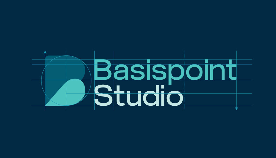 basispoint logo with grid lines