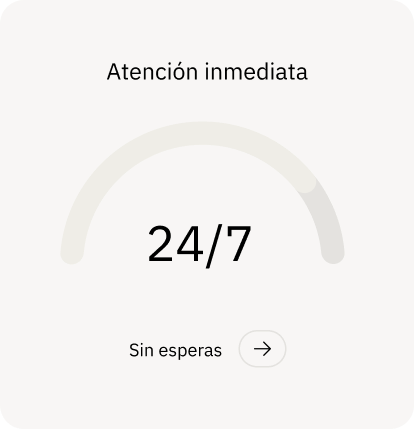 Card displaying “Quarter goal” progress at 84% with a blurred background and link labeled “Success Story.”