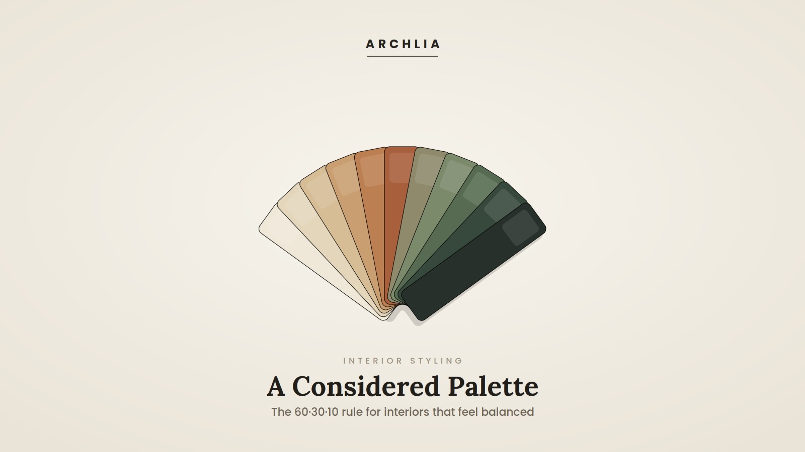 The 60-30-10 Rule: How to Build a Color Palette for Your Home
