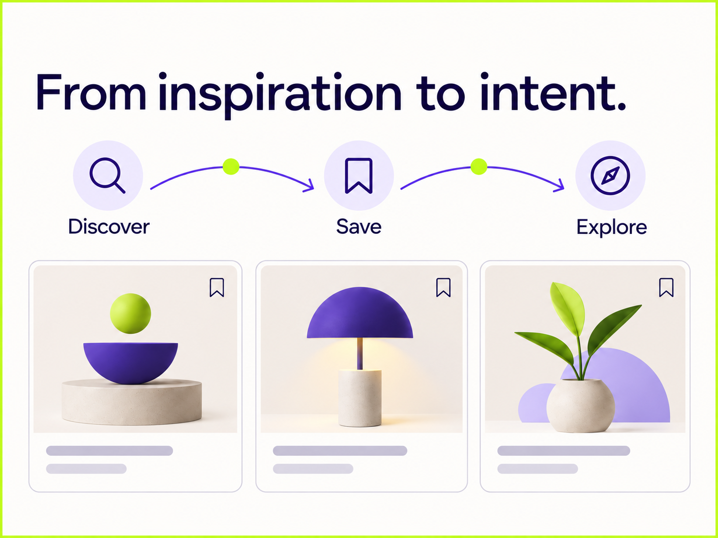 From inspiration to intent – conceptual illustration