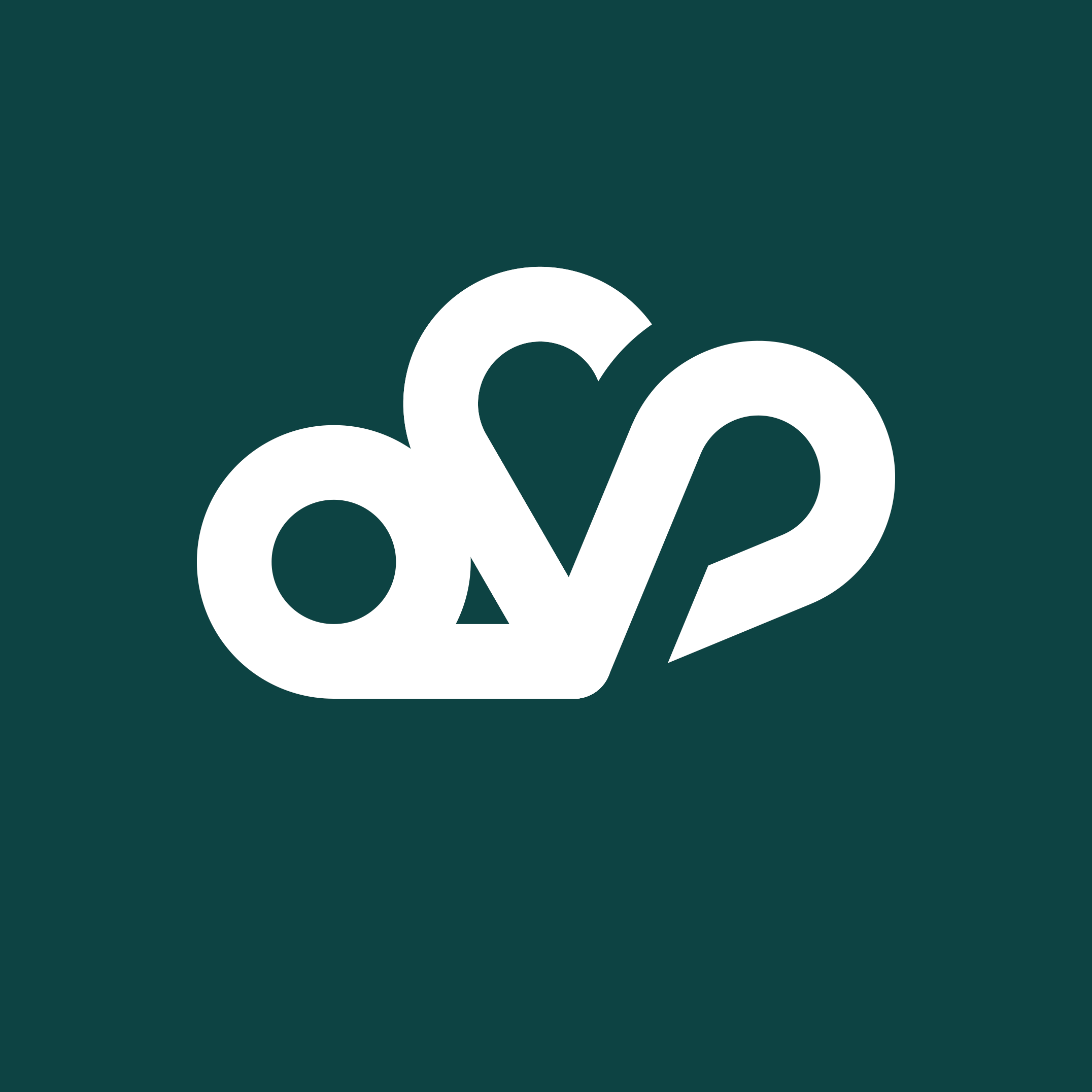 PRN's logo - stylized icon rotating "p", "r", "n" designed by Sick Day