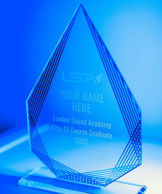 The Elite DJ Course Trophy