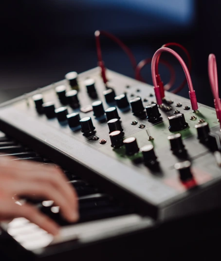 A Moog Grandmother Synthesiser
