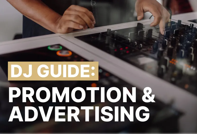 DJ Blog thumbnail guide to advertising and promotion