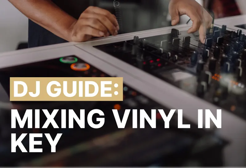Blog title thumbnail 'mixing vinyl in key'