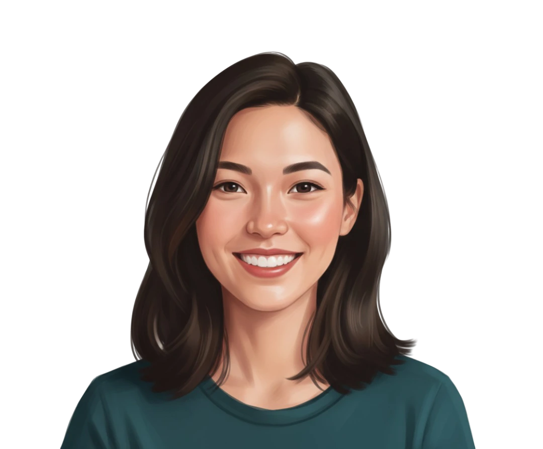 Vrouwengezicht, vertegenwoordigt BaanUp-agent