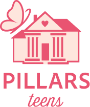Logo of Pillars Teens.