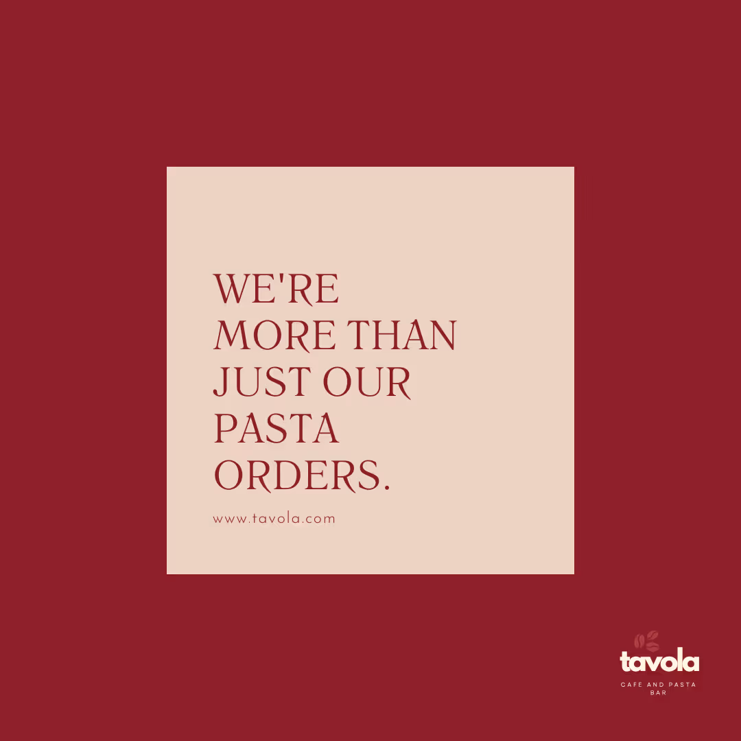 More Than Pasta