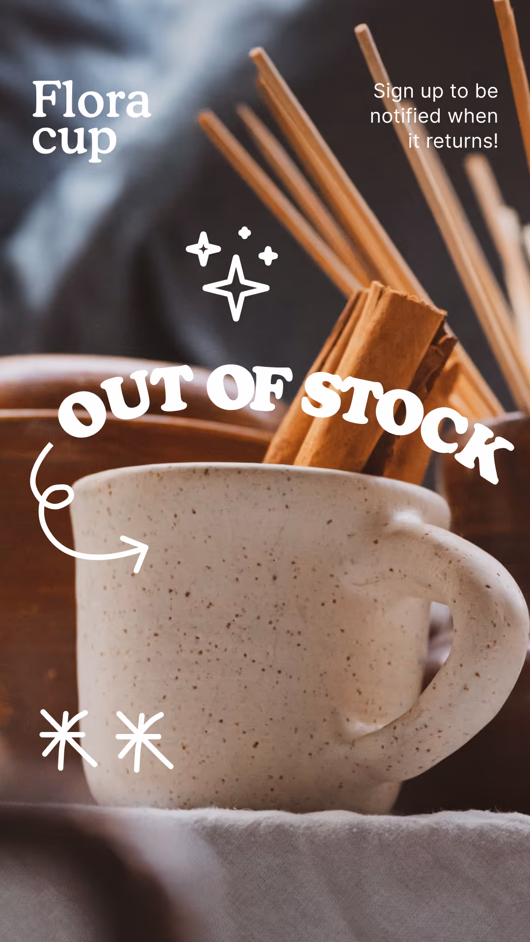 Flora Cup Out of Stock