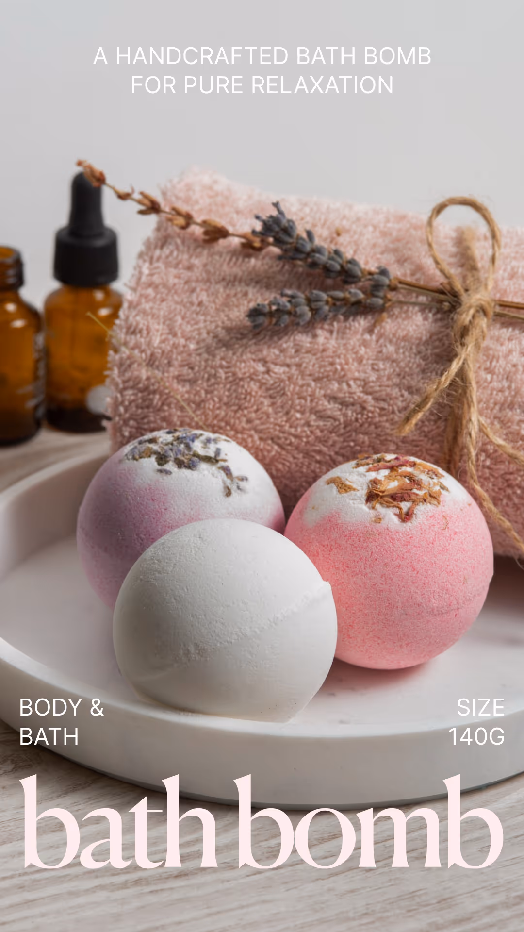 Handcrafted Bath Bomb