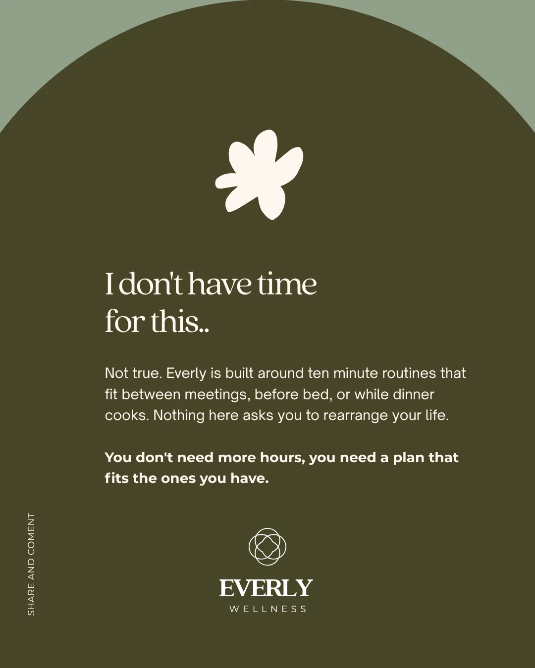 After Zapli: custom-designed wellness brand social post, 5 of 9