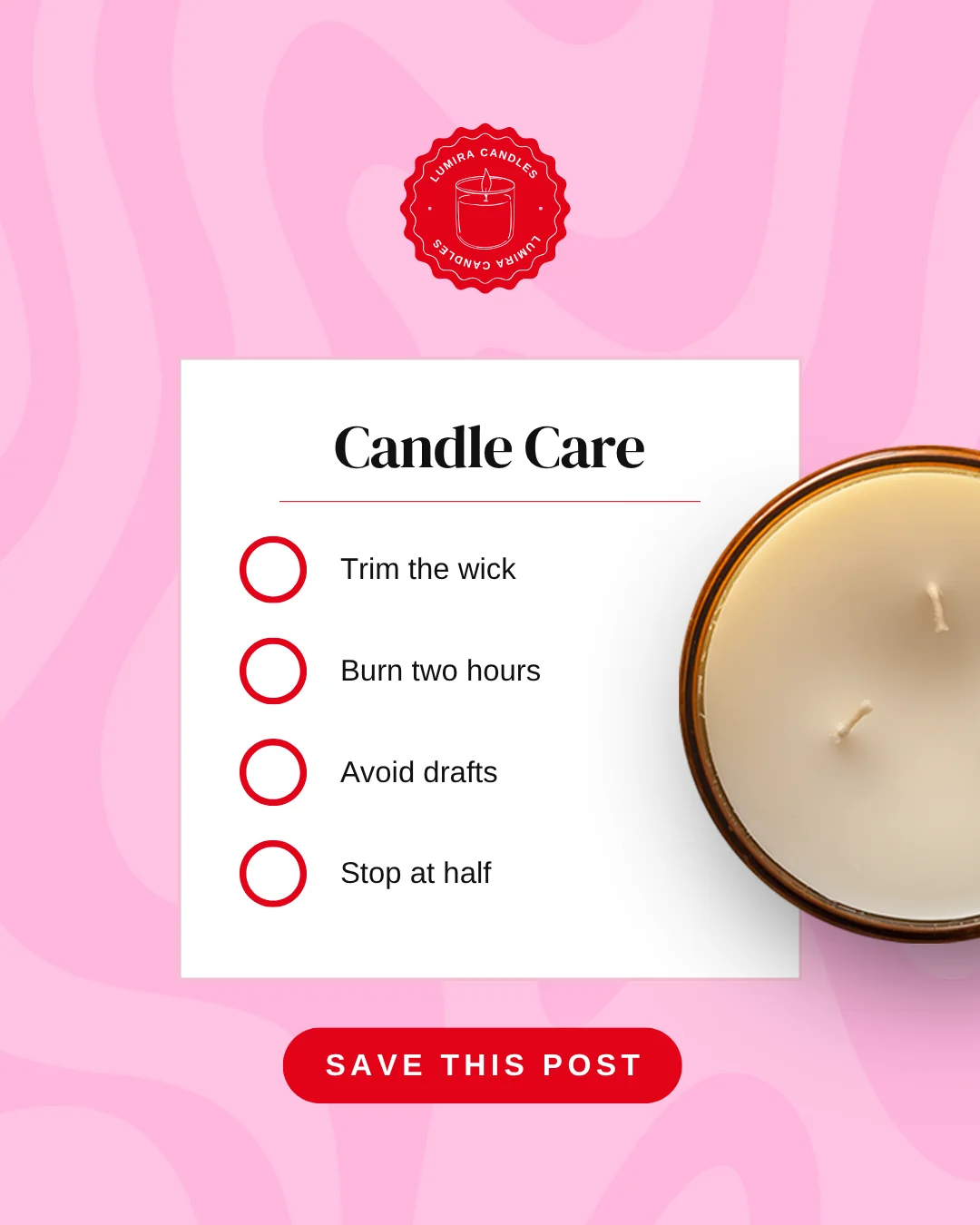After Zapli: custom-designed product brand social post, 5 of 9