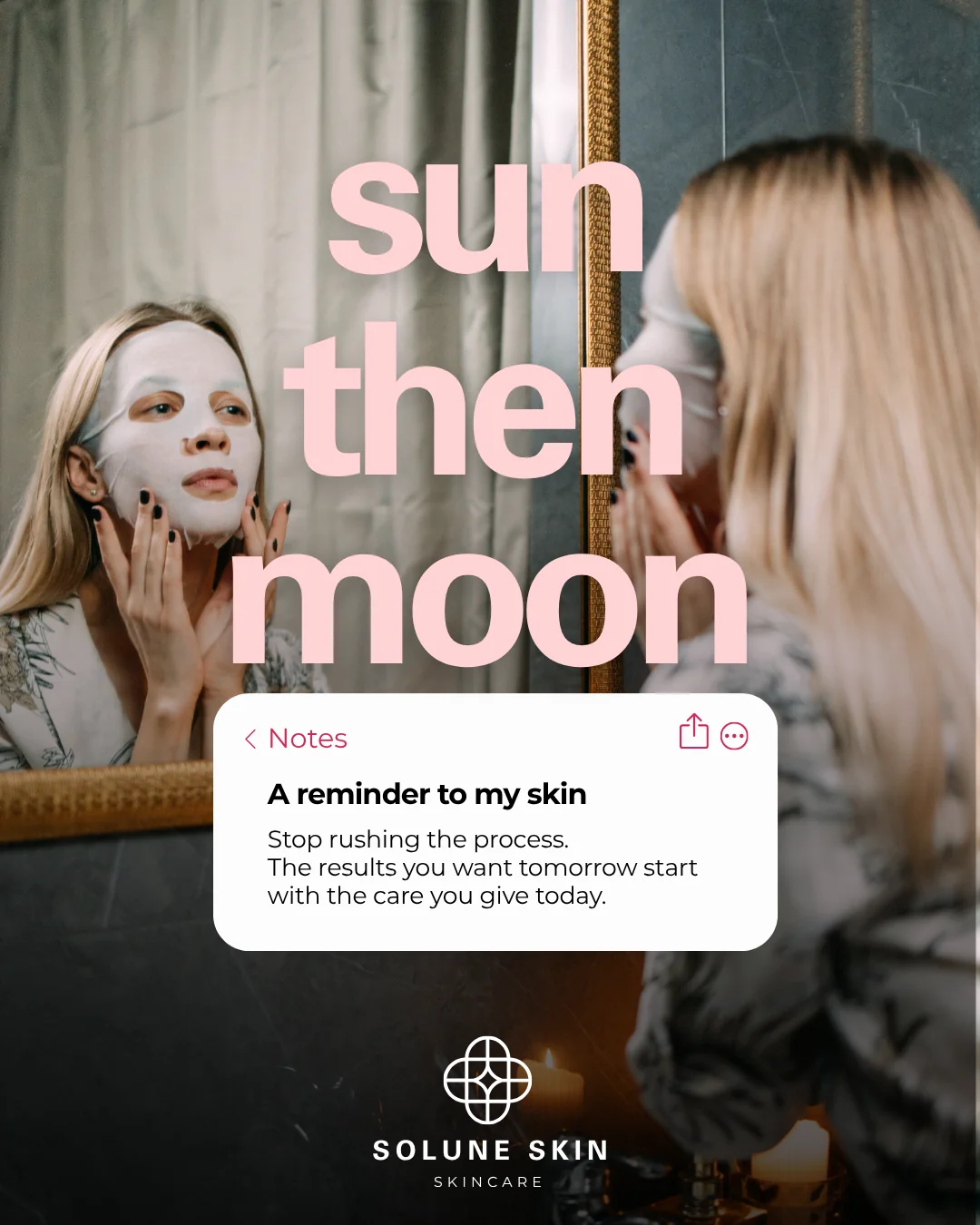After Zapli: custom-designed beauty brand social post, 5 of 9