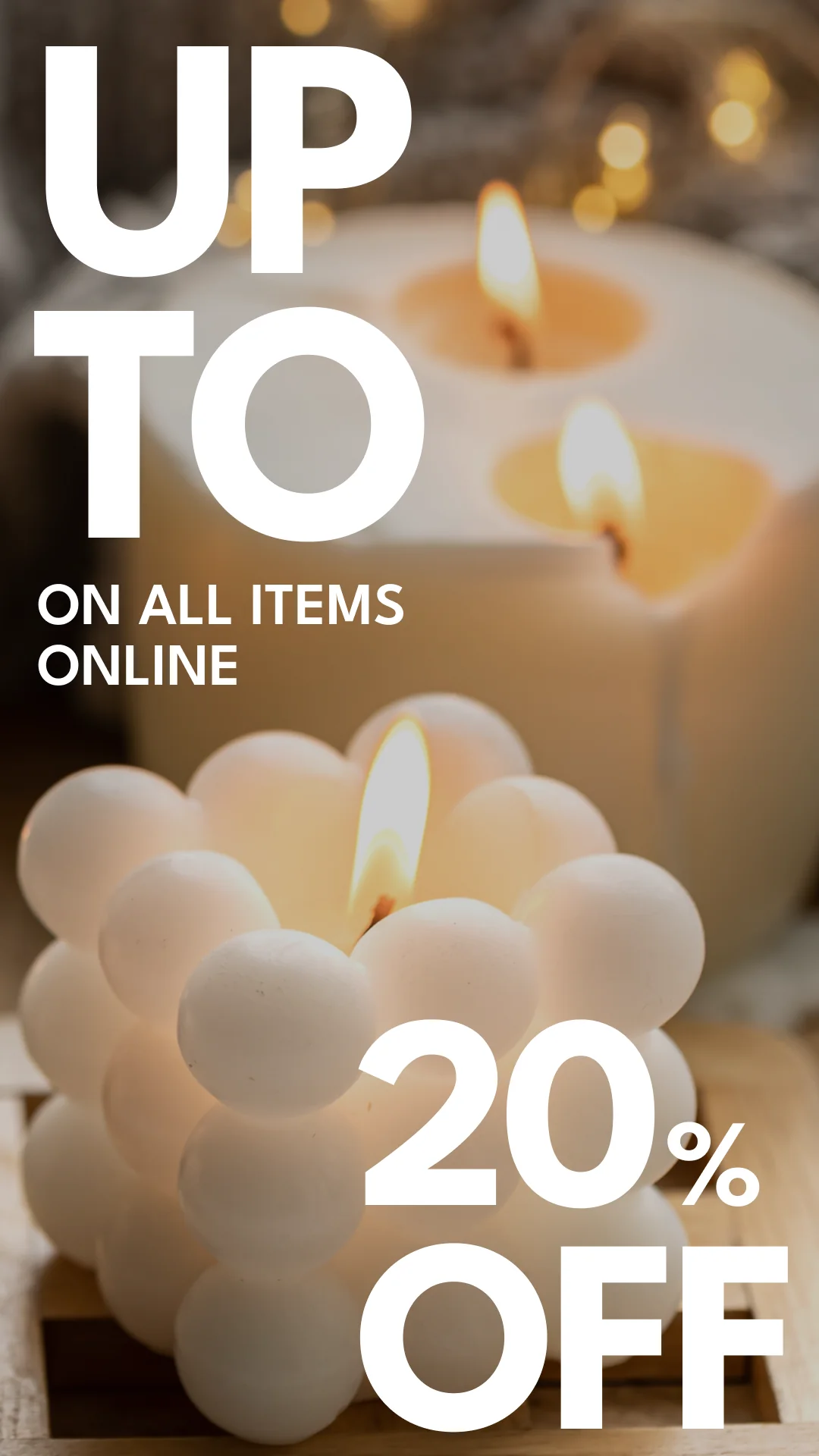 Up To 20 Percent Off