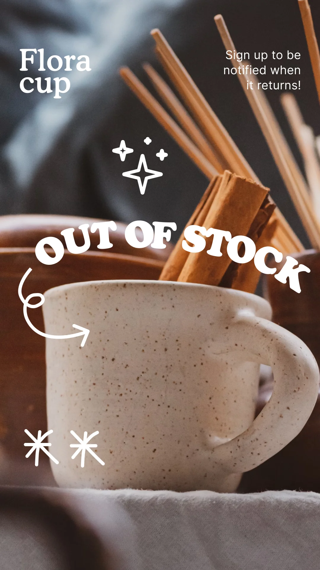 Flora Cup Out of Stock