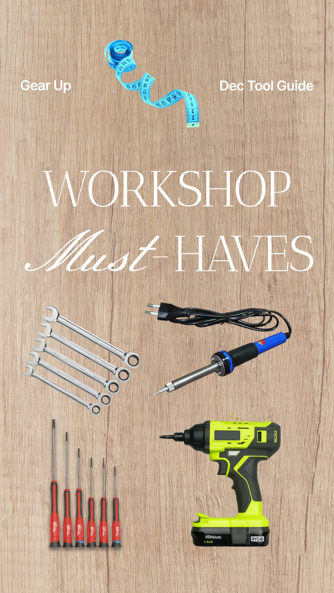 Workshop Must-Haves