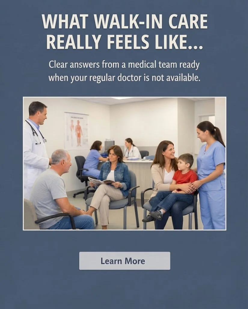 Before Zapli: generic healthcare brand social post, 8 of 9
