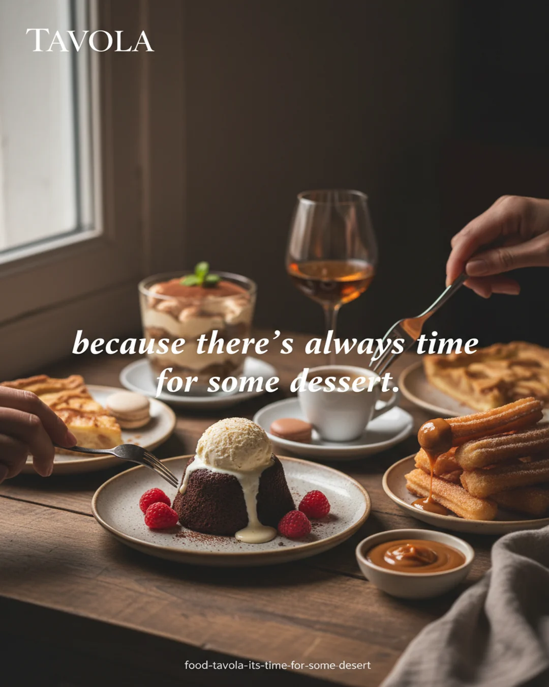 Before Zapli: generic food brand social post, 1 of 9
