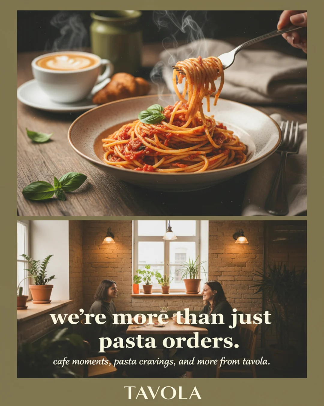 Before Zapli: generic food brand social post, 6 of 9
