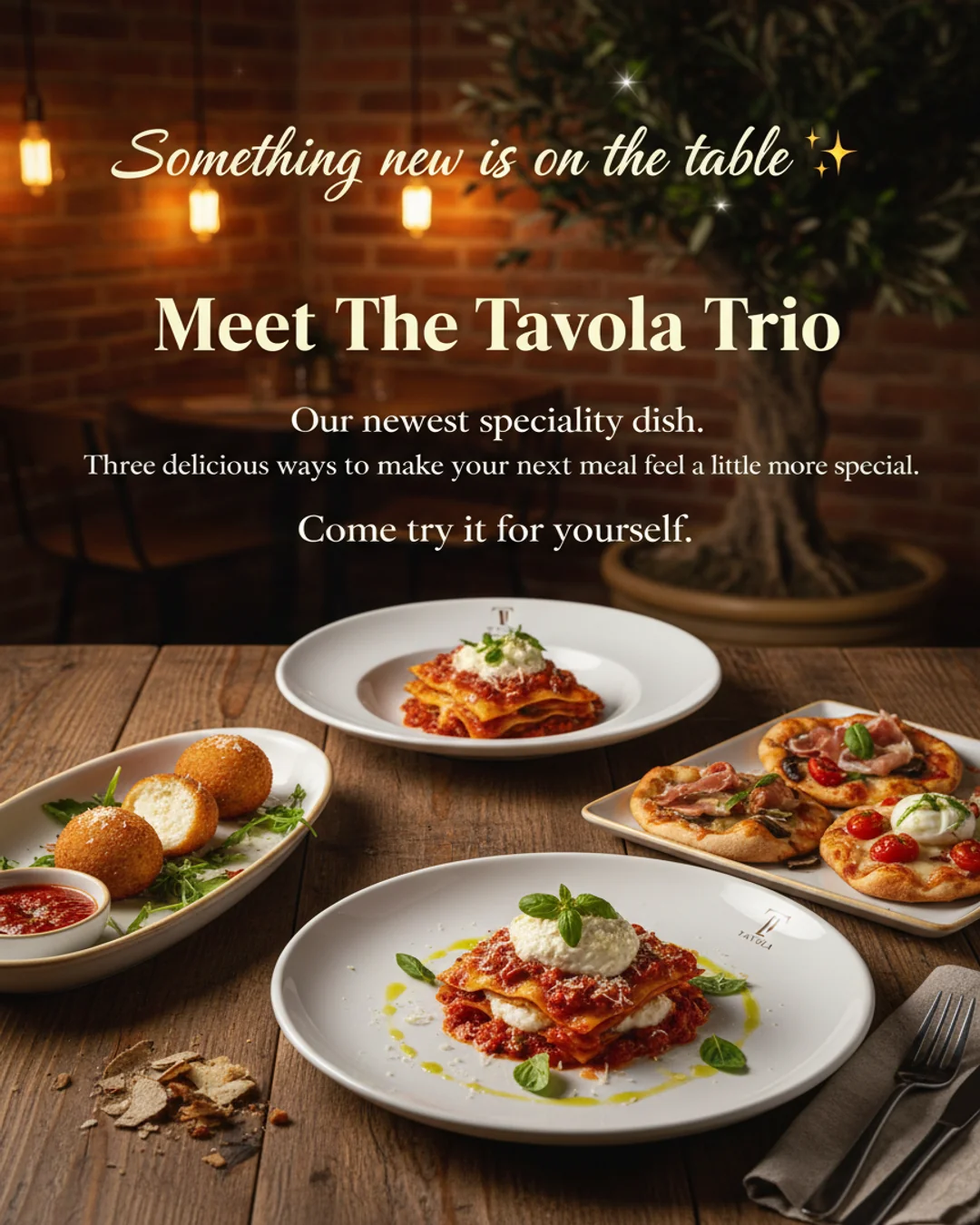 Before Zapli: generic food brand social post, 9 of 9