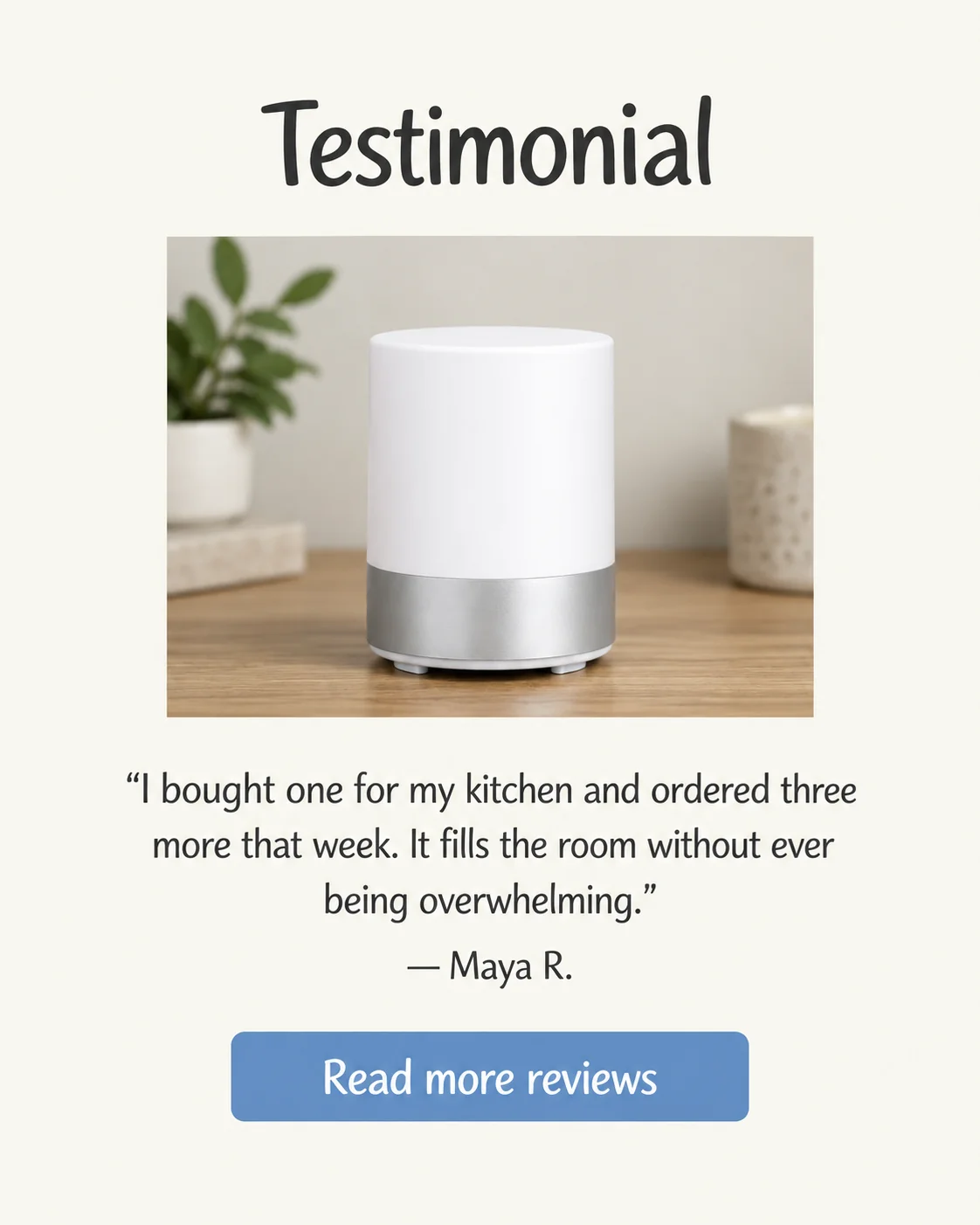 Before Zapli: generic product brand social post, 7 of 9