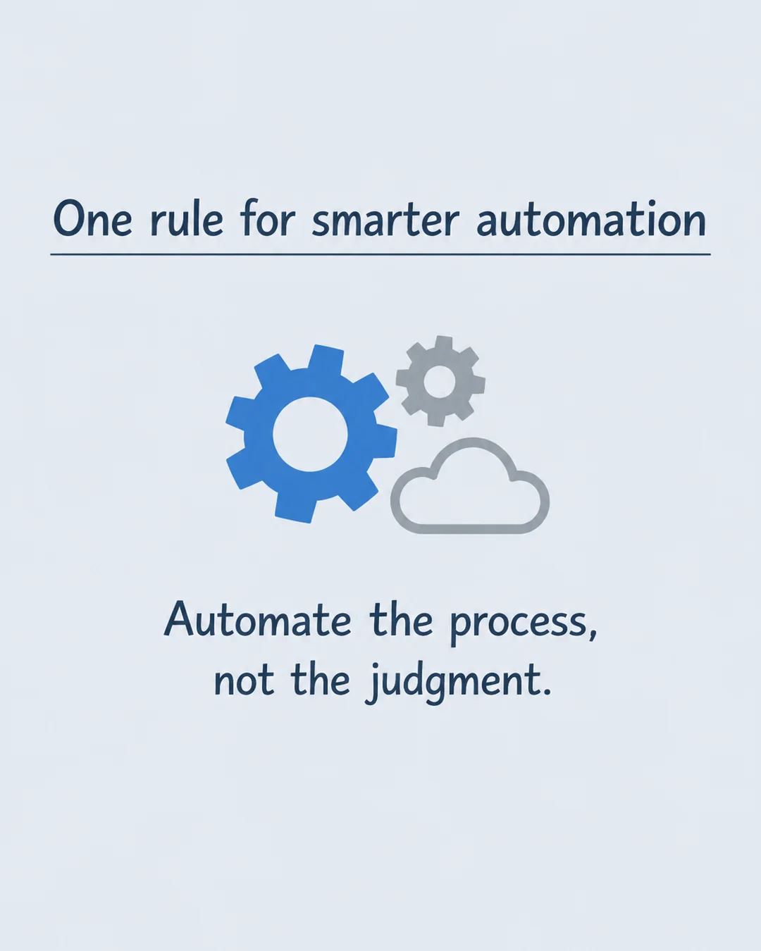 Before Zapli: generic tech brand social post, 6 of 9