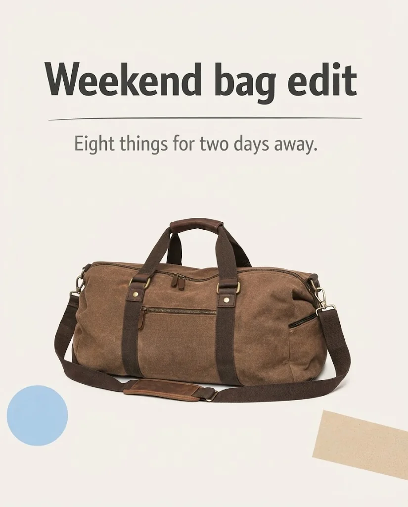 Before Zapli: generic lifestyle brand social post, 3 of 9
