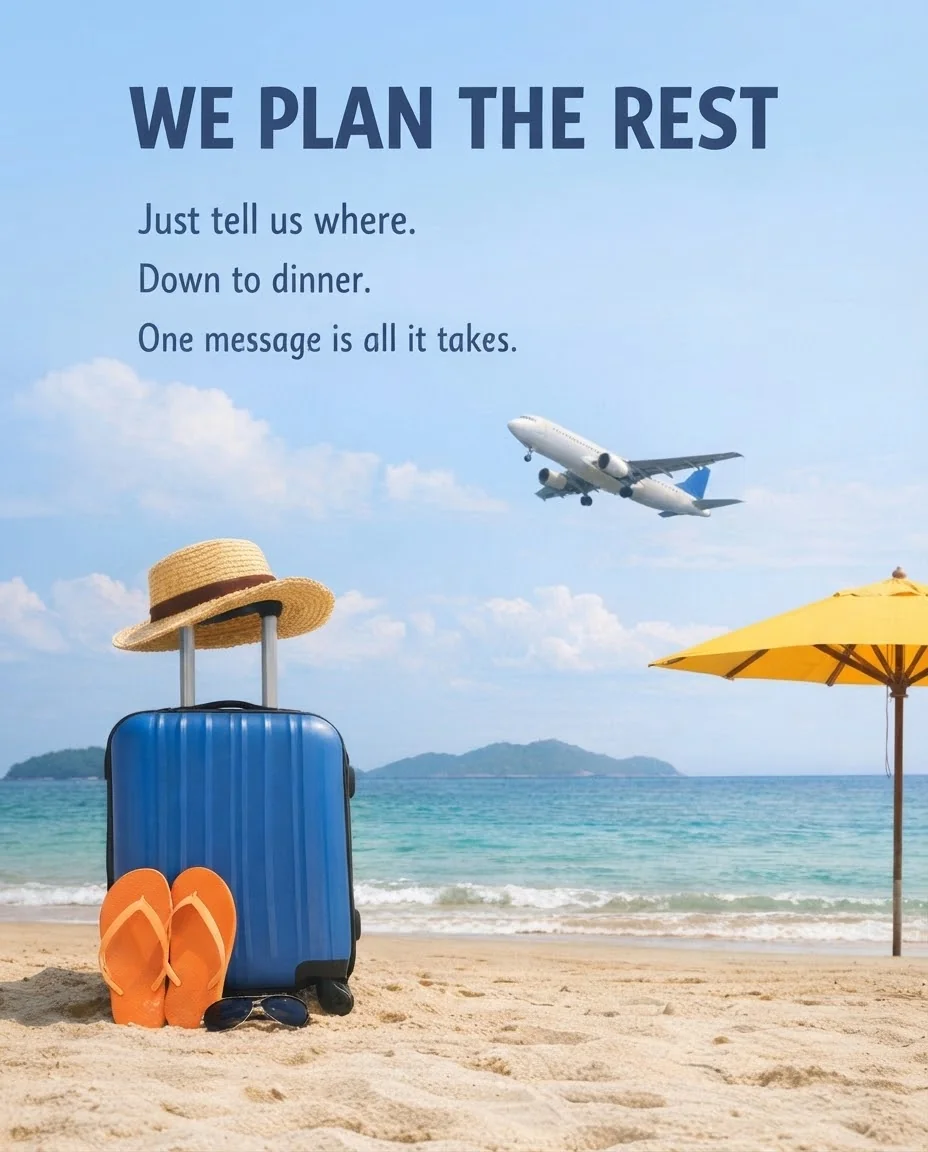 Before Zapli: generic travel brand social post, 8 of 9