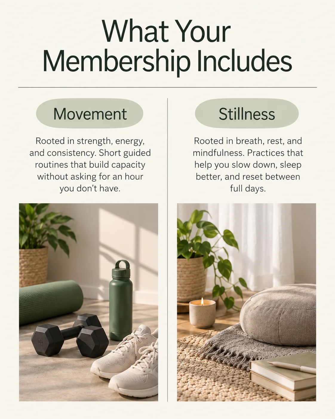 Before Zapli: generic wellness brand social post, 4 of 9