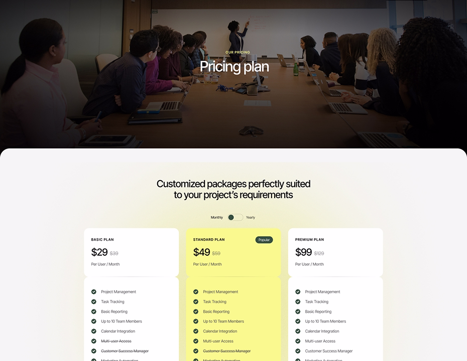 Pricing one preview image