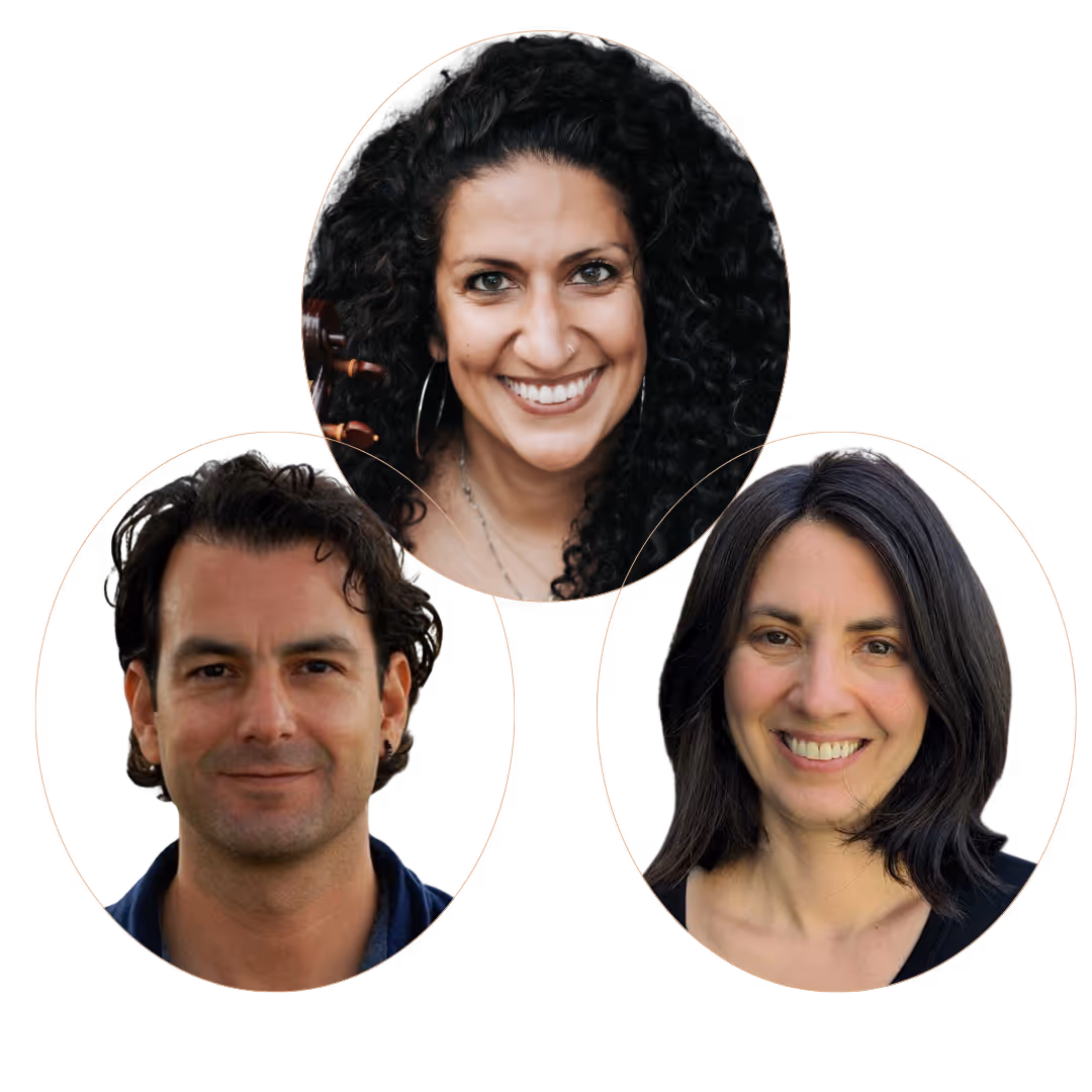 a photo of Lydia Violet Harutoonian, and Adrián Villaseñor Galarza and Rebekah Hart