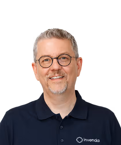 Portrait of Mark Crandell, VP Sales North America at Invenda