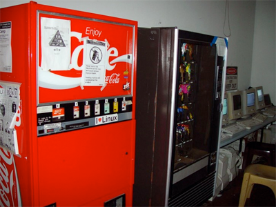 First IoT Machine Coke