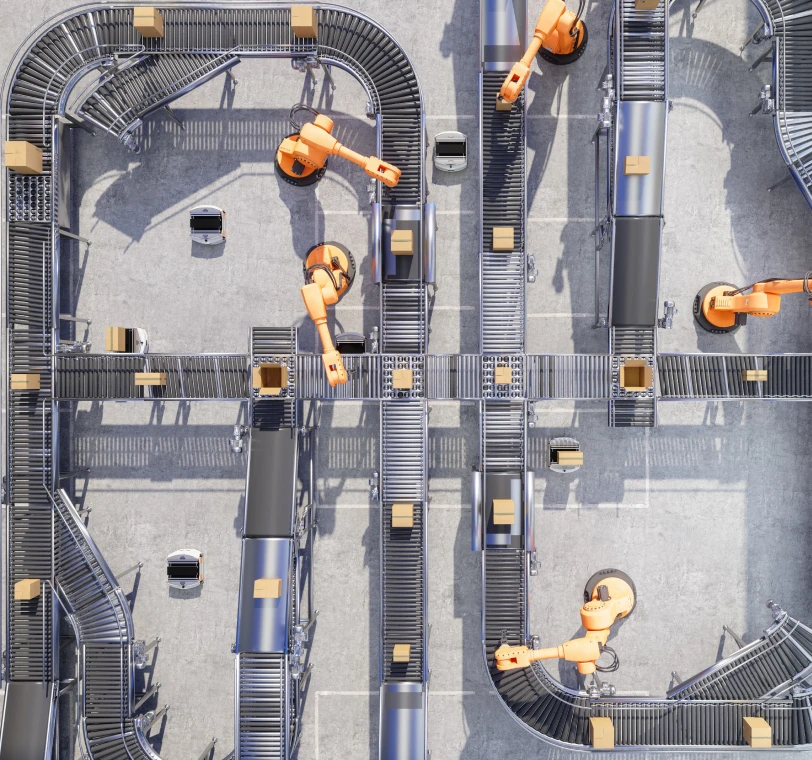 industrialization - robotic arms