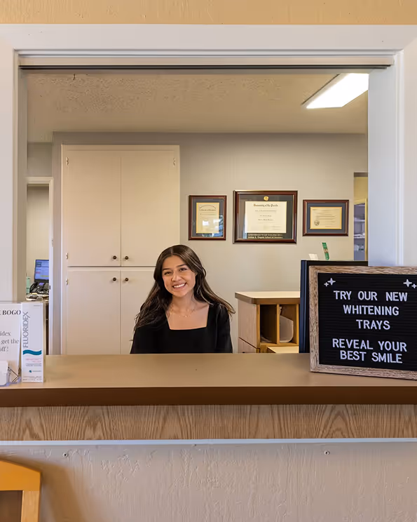 Concord Heritage Dental office reception