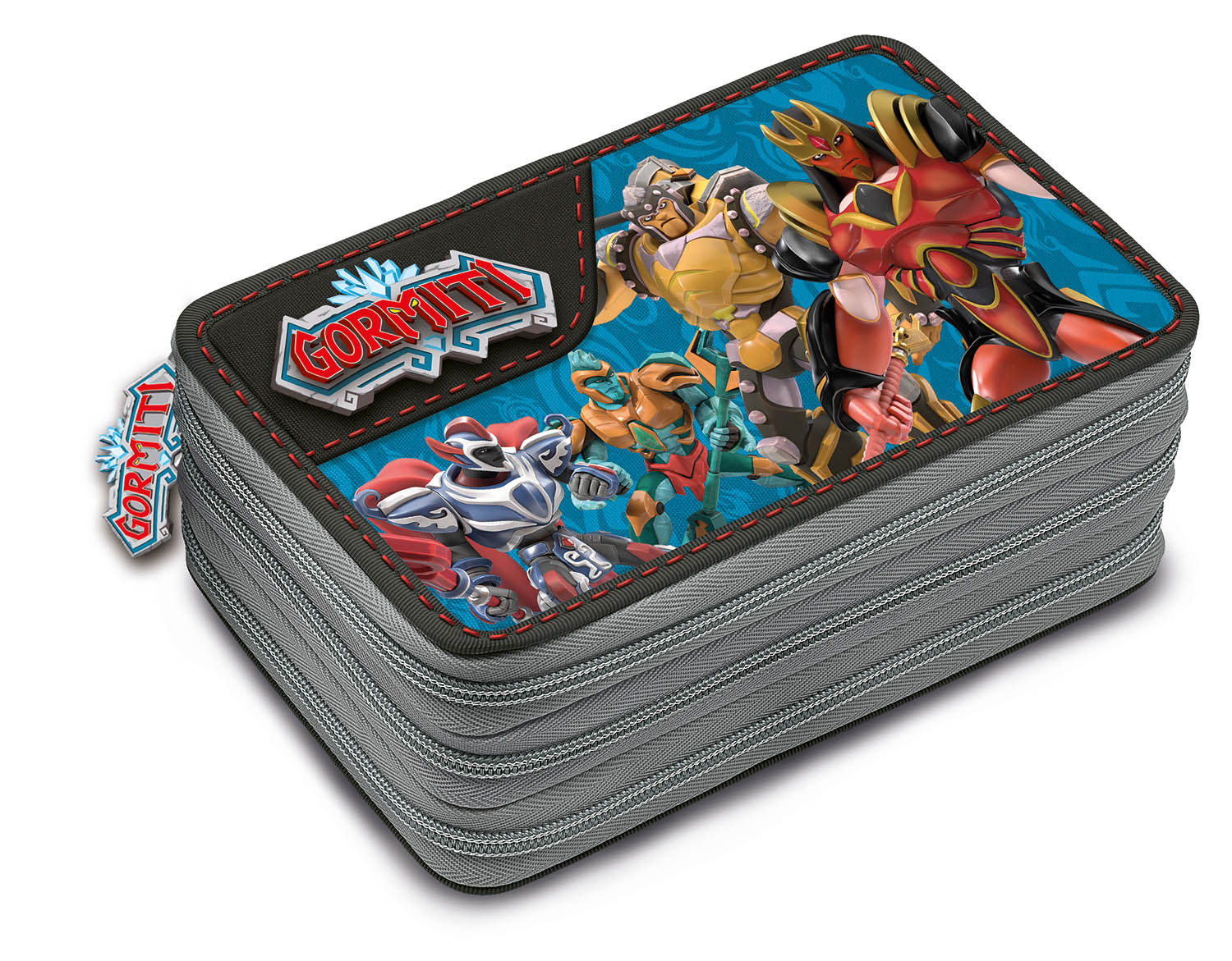 Astuccio 3 Zip personalizzato Gormiti