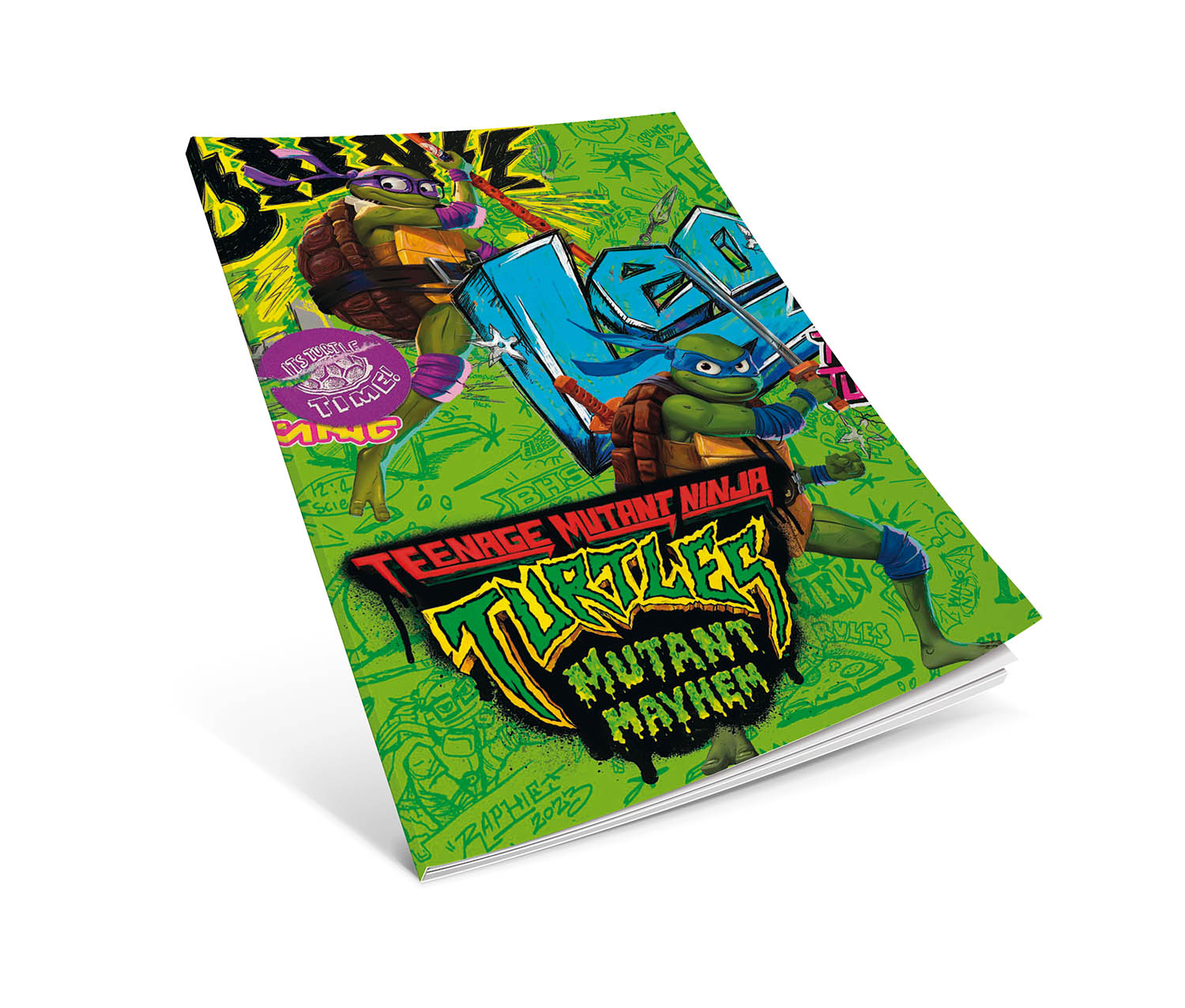 Quaderno personalizzato Teenage Mutant Ninja Turtles versione 3