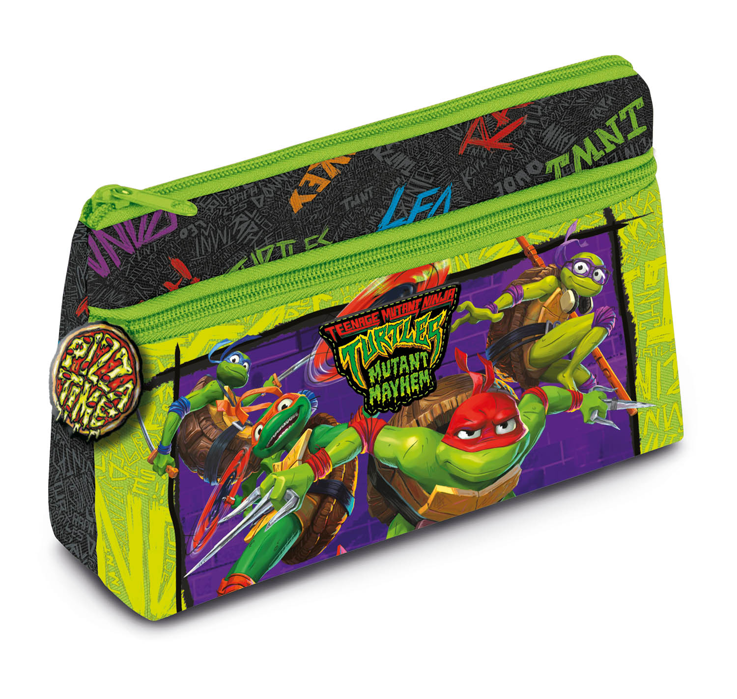 Bustina 2 Zip personalizzata Teenage Mutant Ninja Turtles