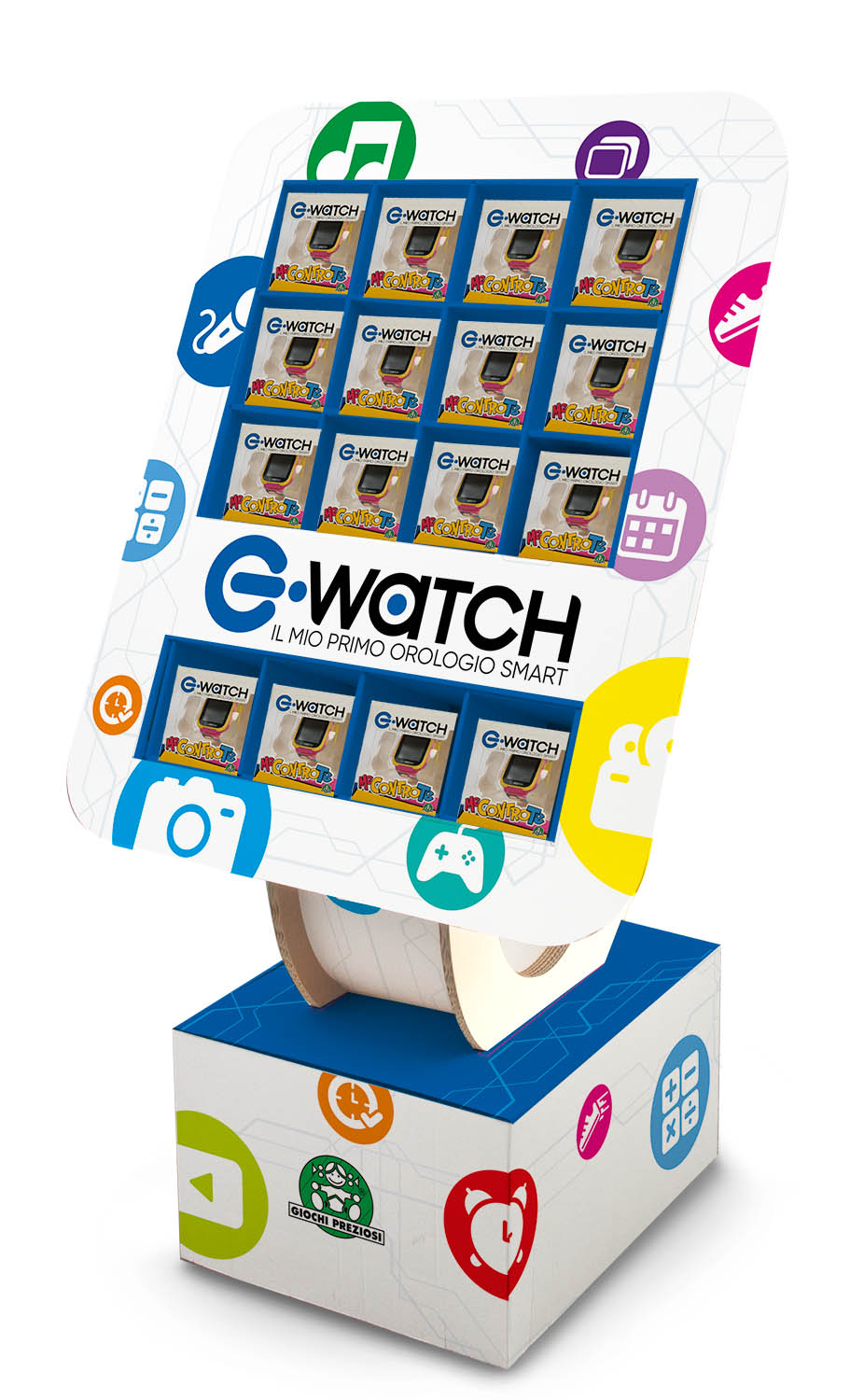 Espositore GDO linea E-watch