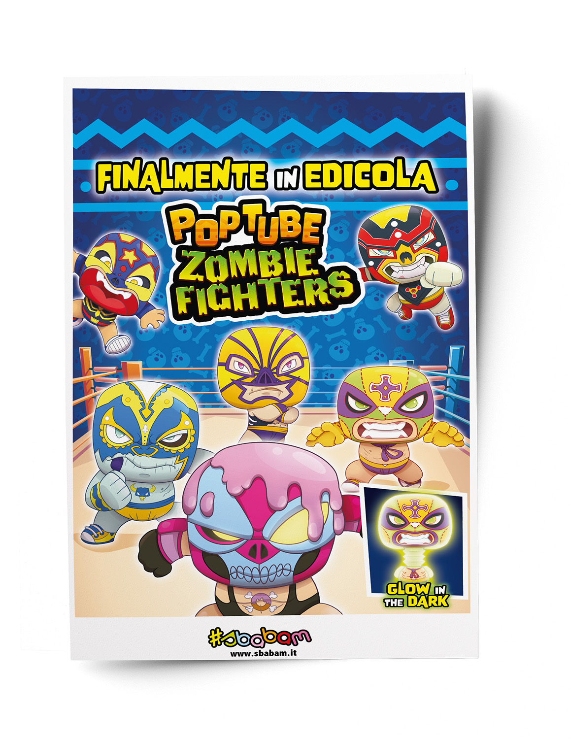 Poster personalizzato Pop Tube 
Zombie Fighters