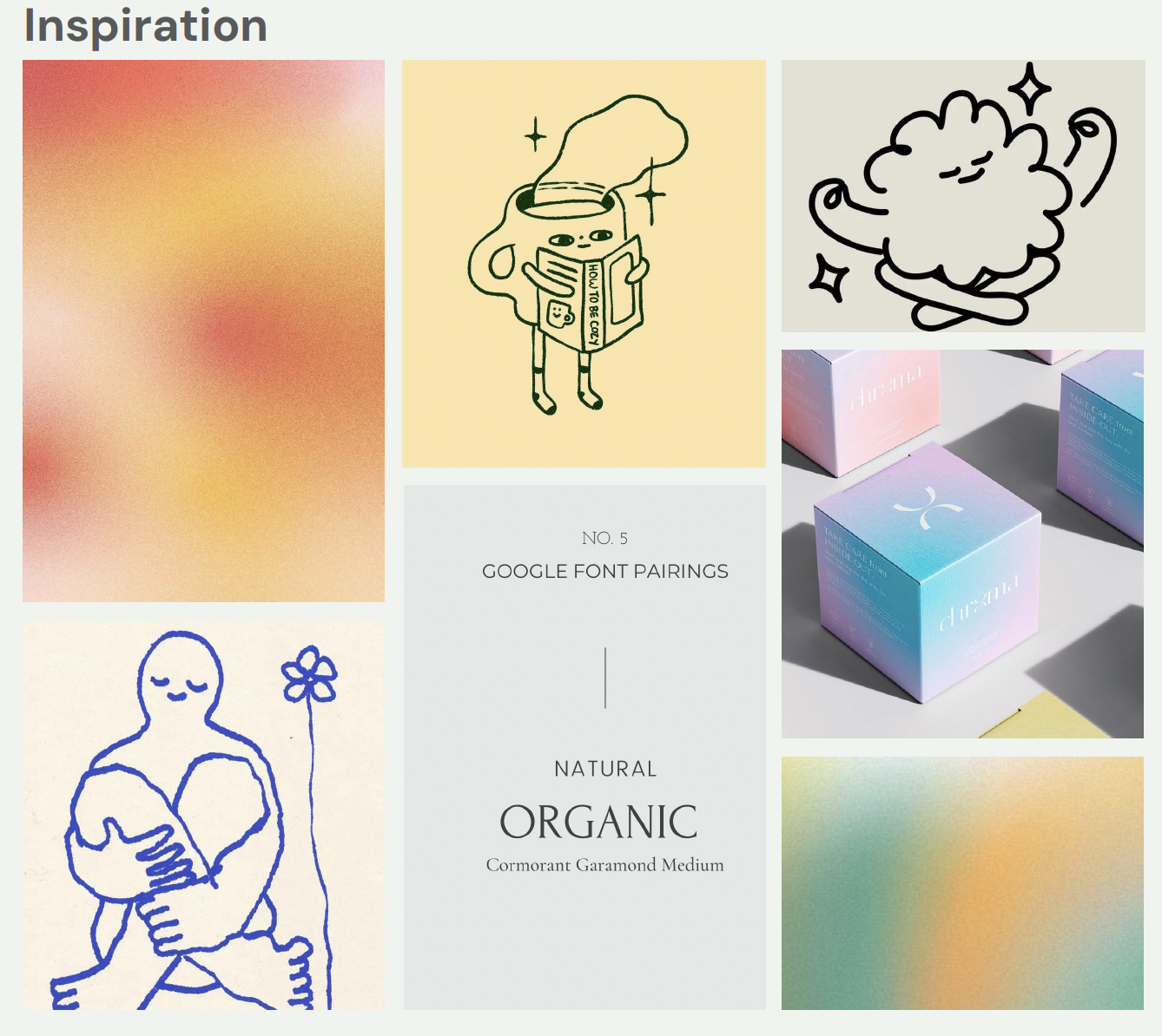 serenitea inspiration moodboard
