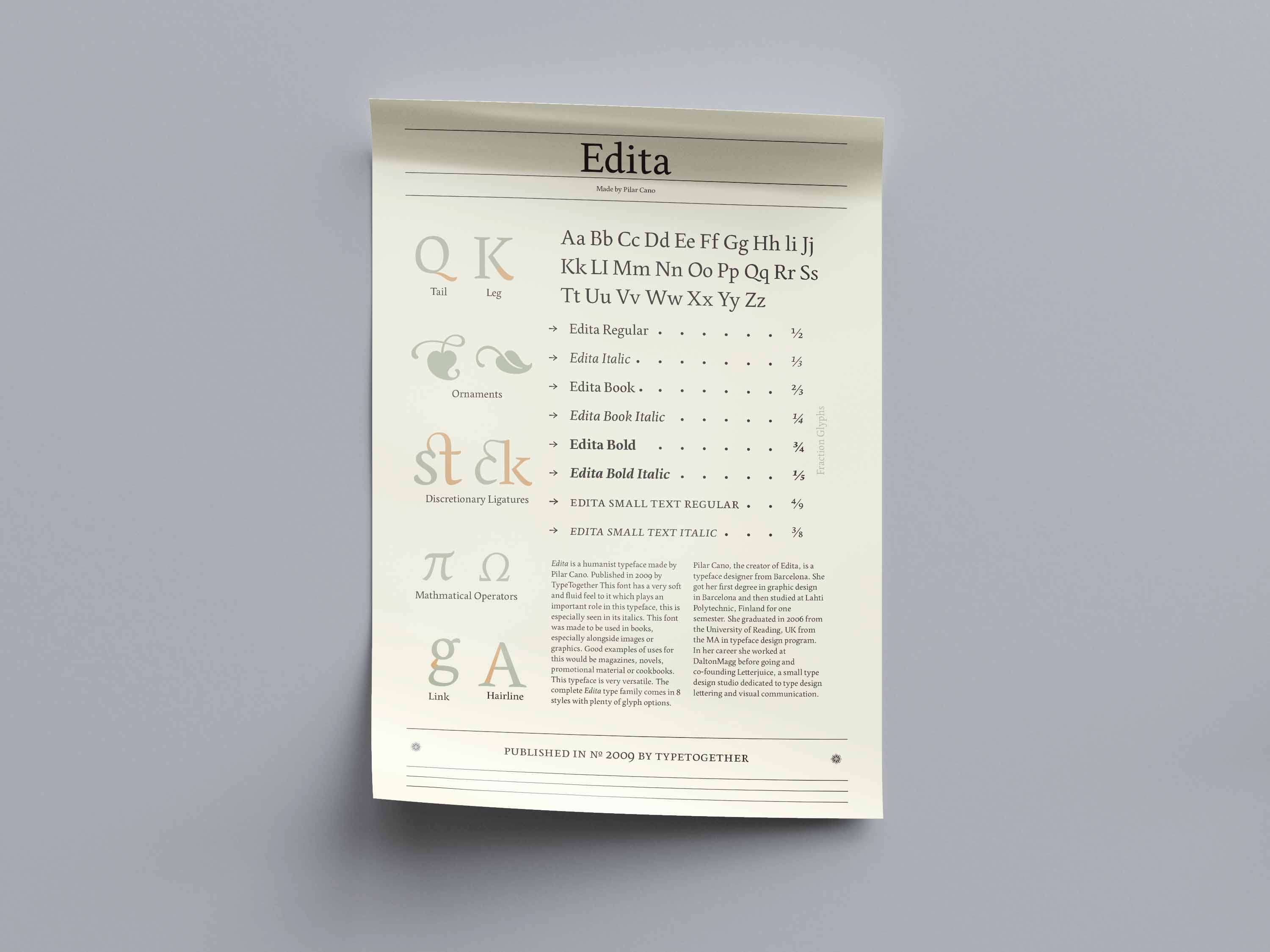 Edita poster mockup.